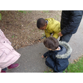 Exploring at the Community Garden 